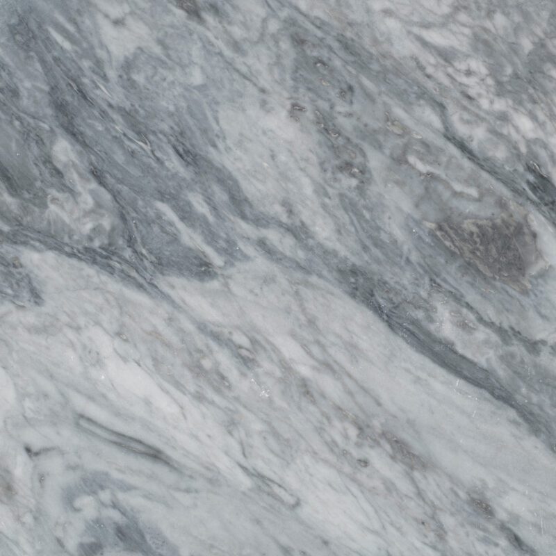 Bardiglio di carrara italiensk hvid marmor natursten. Slebet overflade.